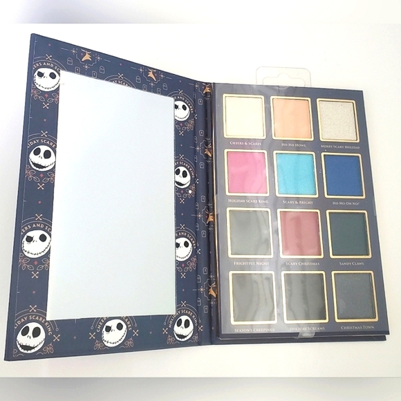 NIB Nightmare Before Christmas 12 Eyeshadow Palette Tim Burton Jack Sally Disney - Picture 3 of 7
